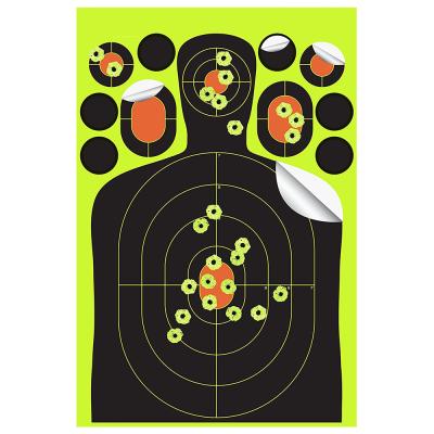 China Splatter Mini Silhouette Self Adhesive Shooting Splatter Target Stick Large Aims Gun Rifle Airsoft BB Gun Pellet for sale