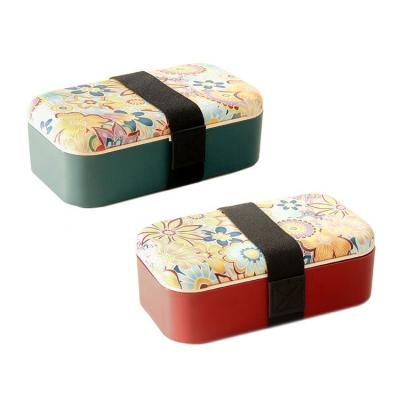 China Personalized Microwavable Plastic Food Storage Container Bento Lunch Box For Kids Leakproof for sale