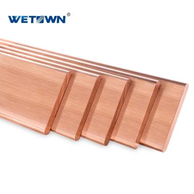 China Industry 2m 4m 8000A High Conductivity Copper Bar for sale