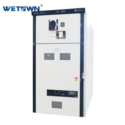 China Switchgear interno do metal da C.A. da barra do Cu KYN61-40.5 50Hz para a rede elétrica, propriedade, financeiro comerciais e seguro à venda