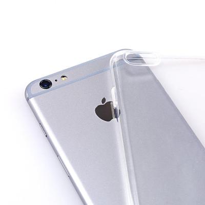 China Shockproof Clear Transparent Soft TPU Mobile Phone Cover Device Smartphone Shockproof Case For Apple iPhone 6 Plus Cover Case for sale