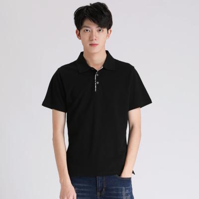 China LOW MOQ Wholesale QUICK DRY Men's Polo Cotton Polo Summer Oversized Shirts Short Sleeve 100% Cotton Pure Color Solid Color Polo Shirt for sale