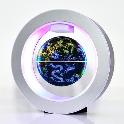 China Gifts Lighting Constellation Floating Globe And Rotating Leviating for sale