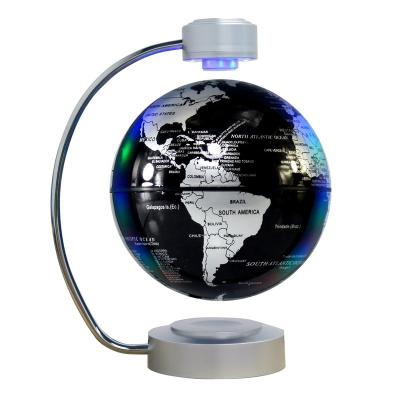 China Gifts Plating 20cm Leviating Rotating Metal Arm Floating Globe for sale