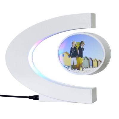 China Modern C Shape LED Lighting Floating Photo Frame for sale