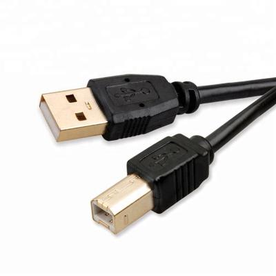 China High Speed ​​COMPUTER 1m 2m 3m 5m 10m Gold Plated A Male To B Male 2.0 USB Printer Cable for sale