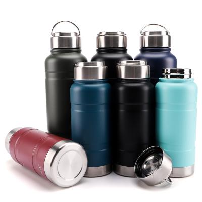 China 520ml/700ml/800ml Vacuum Sports Bottle Plain Stainless Steel Vacuum Tumbler Portable Sport Water Bottle for sale