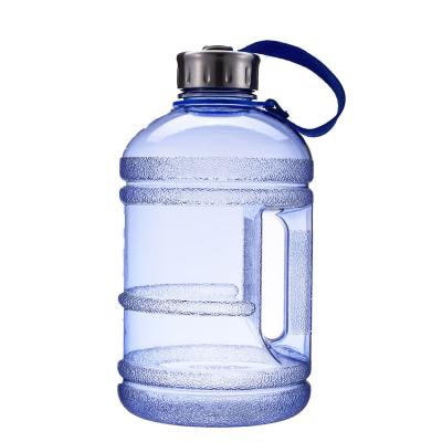 China Wholesale Bpa Free Large Capacity 1 Gallon 3.78L Plastic Water Jug Big Storage Water Bottle with Handle for sale