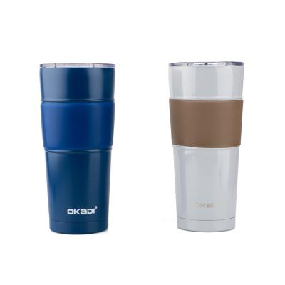 China 12 Unzen 12 Unzen Edelstahl Doppelwand Isolierter Kaffee-Tee-Tumbler zu verkaufen