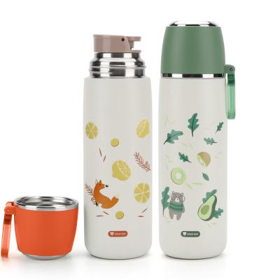 China 2022 Sublimation Blanks Vacuum Coffee Tumbler Durable Drinkware With a Cup Termos for sale