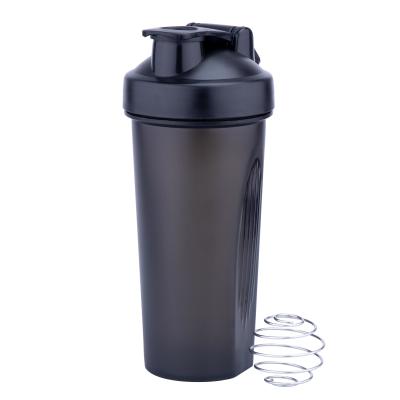 China Shaker Bottle 304 Steel Mixing Ball Smart Custom Logo Gym Protein, BPA Free Drink Plastic Water Sport Shaker Bottle for sale