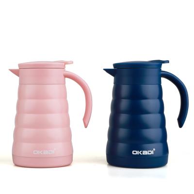 China 1L Set de taza de té árabe cafetera de café, doble pared de acero inoxidable Thermo Jar Vacuo Termos Jar de café 1000 ml& en venta