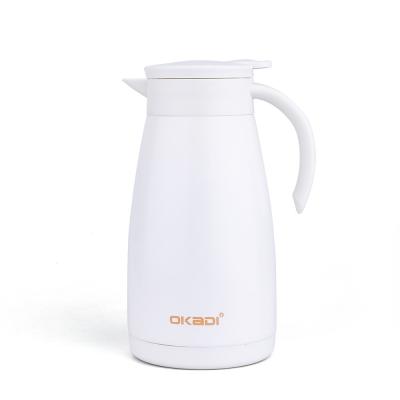 China 1500 ml de acero inoxidable 304 aislado cafetera de carafe caldera de agua caliente térmica en venta