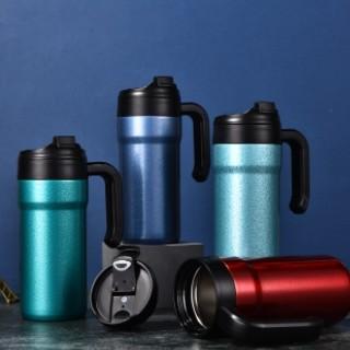 Κίνα Bohemian Design Style Vacuum Travel Mug with handle  700ml 900ml Capacity προς πώληση