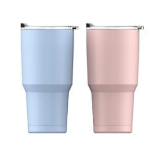 China Doppelwand 304 SS Innenvakuum Tumbler / Becher angepasste Farbe zu verkaufen