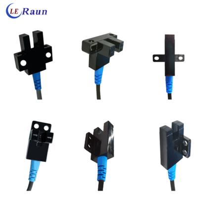 China Automation Sensor China Leraun Industrial Slot Type Micro Photoelectric Sensor With 6 Types NPN PNP Infrared Photoelectric Sensor for sale