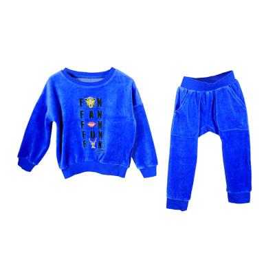 China Breathable Toddler Sweatsuits Baby Boy Clothes Fall Long Sleeve Sweatshirt And Pants Winter Outfits Set for sale