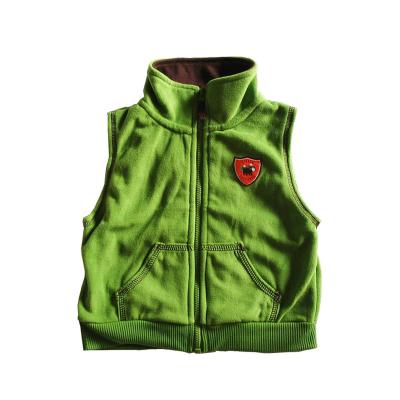 China Autumn Winter Polar Fleece Sleeveless Vest Tank Top Casual Warm Unisex Baby Vests for sale