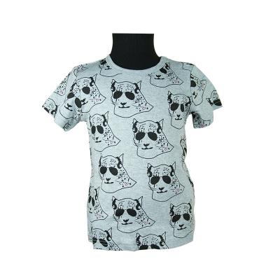 China 2021 Wholesale High Quality Printing Newborn Baby Boy Girl's T-shirt Breathable 100% Cotton for sale