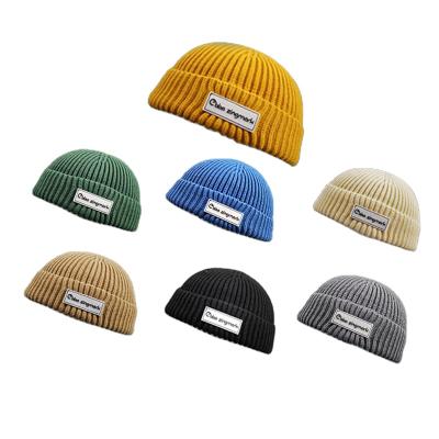 China OEM wool/COMMON merino cotton/acrylic fisherman beanie, custom beanie hats wholesale for sale