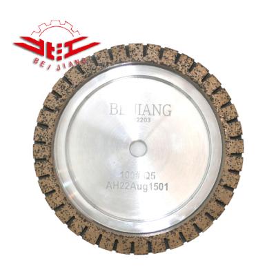 China BEIJIANG Single Line Nonferrous Metal Glass Edging Diamond Wheel Machine For Sale Outer Diameter 150mm 175mm for sale