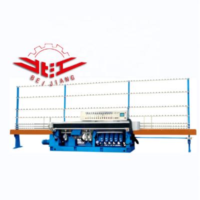 China Hotels Glass Straight Line Polishing Edger With 45 Angles / Glass Sharpening Machine With PLC Control Customized Automatic Production Line for sale