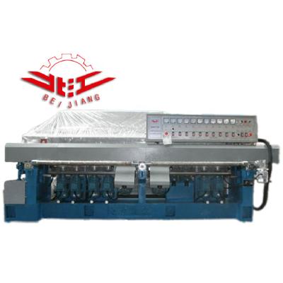 China Building Material Shops BEIJIANG Small Glass Edger Glass Edging Machine Prices Double Beveling And Polishing Machine for sale