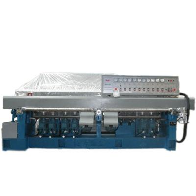 China BEIJIANG Building Material Shops Multifunctional Glass Production Machine BEIJIANG Straight Line 9 Mottors Portable Grinding And Polishing Machine for sale