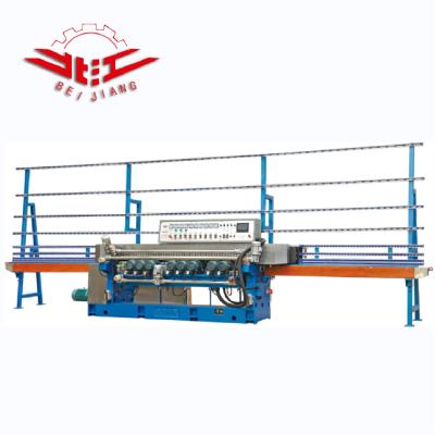 China Building Material Shops Glass Automatic Straight Line Polishing Grinding Bevel Processing Edger Glass Edging Machine (BXM351P) for sale