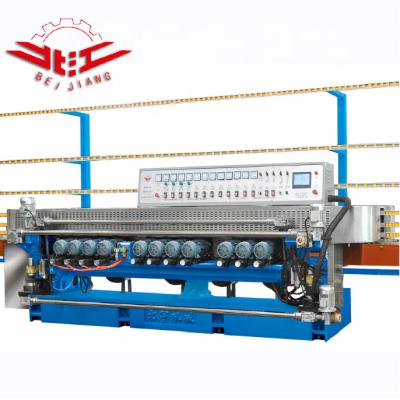 China Hotels PLC Control Horizontal Glass Edge Straight Line Beveling Milling Machine With Good Price for sale