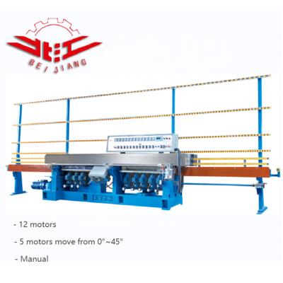 China Building Material Shops BDM12.325 Smart Glass Angle Changing Glass Straight Edger Machinery for sale