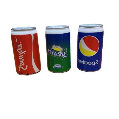 China PORTABLE Bottle Box Cola Shaped Portable Wireless Speaker BT Speaker Promotional Gift for sale