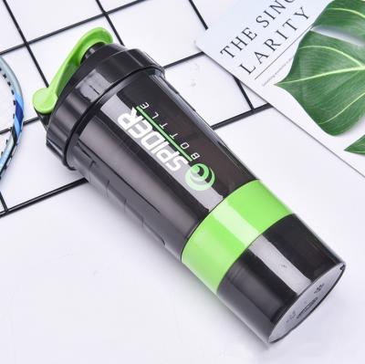 China Mikenda GYM Shake Drink Water Bottle Clear Plastic Water Bottles Protein Shaker Customized Viable Wholesale Customized Plastic Bottle for sale