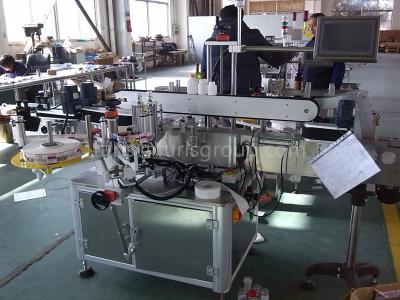 Chine Le double bouteille plate/ronde d'édition prolongée dégrossit machine à étiquettes automatique à vendre