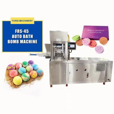 China Automatic Hydraulic press Bath Bomb Balls making Machine 45TON shape and size make as customer design for sale