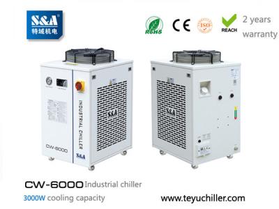 China S&A recirculating water chiller CW-6000 AC220/110V, 50/60Hz for sale