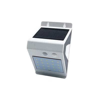 China Other High Power 20 Led 300 Lumen Motion Sensor Wall Lamp Ip65 Outdoor Waterproof Garden Led Solar Wall Light for sale