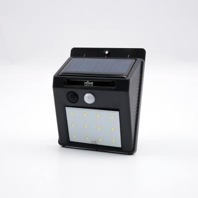 China Garden Pathway Yard Street Ip65 Pir Motion Sensor Night Outdoor Led Solar Wall Lights for sale