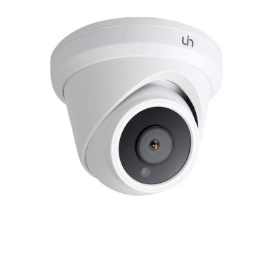 China NIGHT VISION UIN 4K 8MP IR Turret IP POE Camera 2.8mm Vandalproof Lens, White with Audio Compatible with Third Party System IPY-D358SF2W for sale