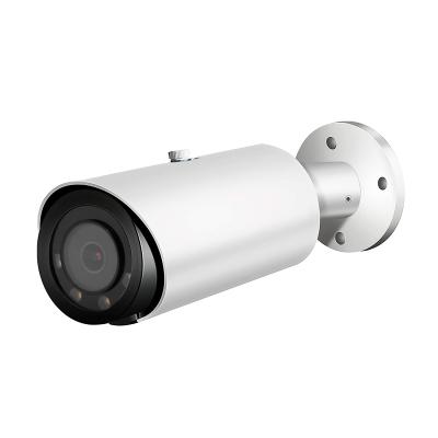 China One Way Audio Hd Security Cctv Full Color Camera Bullet Outdoor Analog Camera 5mp With 4 Pcs Smart Warm Light Led 3600k for sale