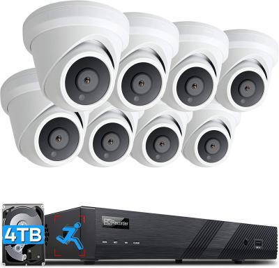 China NIGHT VISION Professionally Made Nvr Camera Systems Security Surveillance Bullet Ip66 Indoor Outdoor Video Surveillance Set for sale