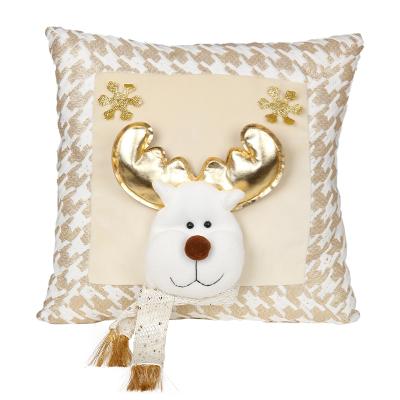 China EAGLEGIFTS 2022 New Merry Christmas Decoration Pillow Case Christmas Home Santa Deer Snowman Throw Pillow Cushion Cover for sale