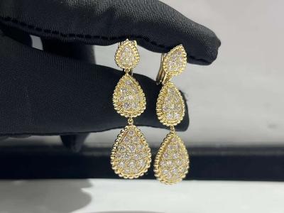 China Schmuckwunschluxusmarkenschmuck China-Schmuck-Hersteller-Real Diamond Jewelry Luxury Diamond Earrings zu verkaufen