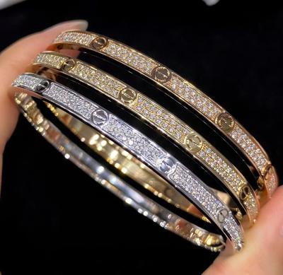 China Duurzaamheid Cartier sieraden met echt 18k goud en uitstekend Te koop