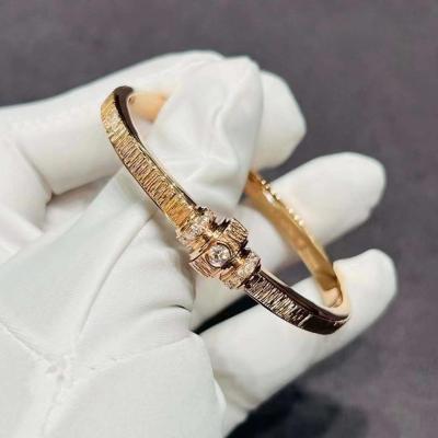 中国 18K ゴールド ダイヤモンド ブレスレット リアル 18K 固金 ダイヤモンド 宝石 工場 販売のため