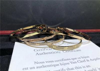 Cina Amore della I degli uomini tagliati brillanti dei diamanti 0.95ct di Cartier Bracelet 177 dei gioielli della replica in vendita