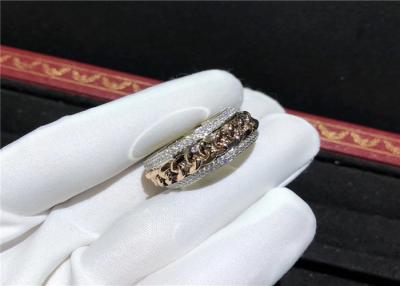 Cina Stile 18 carati oro Piaget anello di diamante per matrimonio / fidanzamento la fabbrica di gioielli di diamanti in vendita