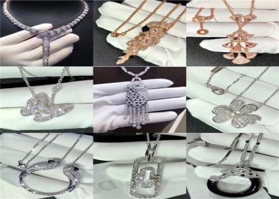 China joyas de lujo dubai hechas a mano 18K de oro personalizado joyas de oro glamoroso joyas de diamantes en venta