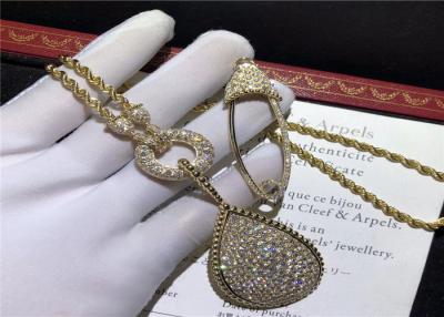 Chine bijoux haut de gamme Collier en or diamant 18K, Collier de serpent sur mesure à vendre