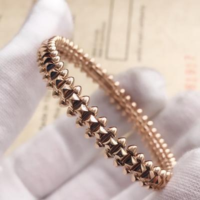 China 8mm Width B6065217 Clash De Cartier Bracelet 18K Pink Gold for sale